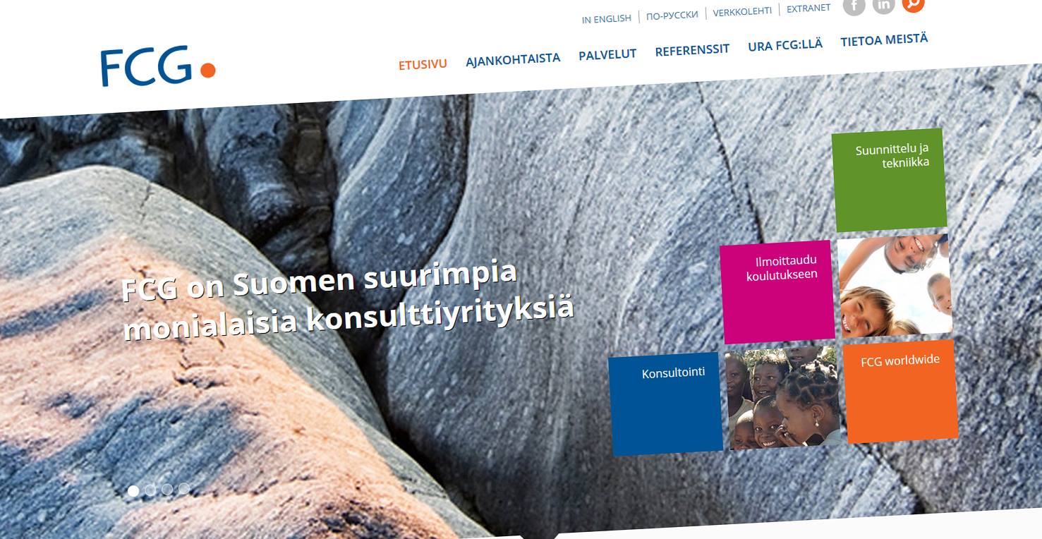 FCG Finnish Consulting Group Oy verkkopalvelu