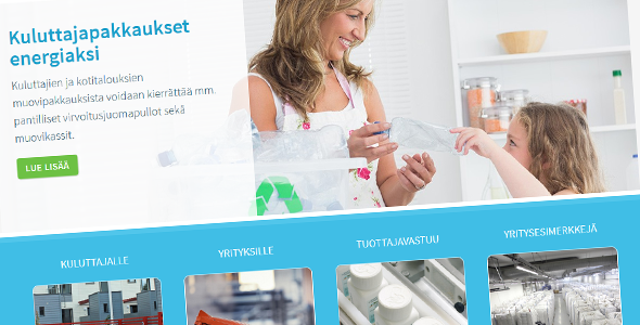 Suomen Uusiomuovi - verkkosivut, extranet ja yritysrekisteri
