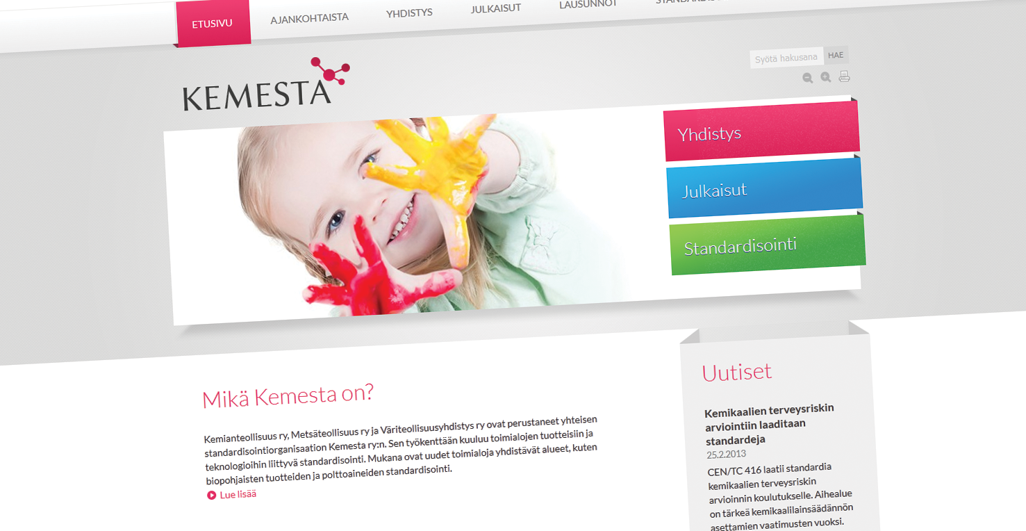 Organisaatioilme Kemesta ry:lle